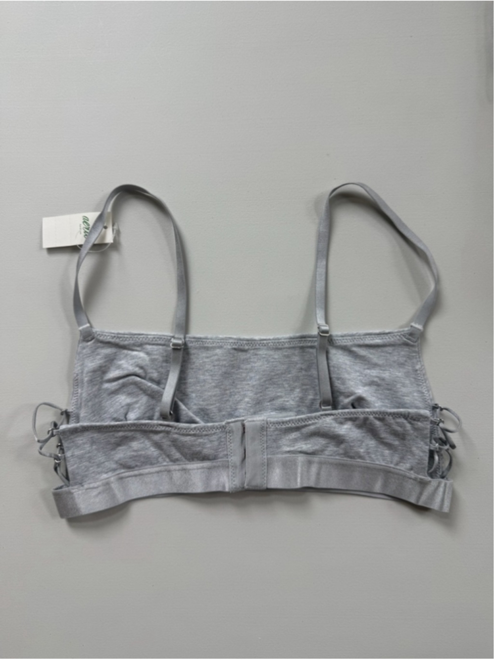 Lot of 3 Aerie Cotton Bralettes in Grey Size M - Picture 4 of 8